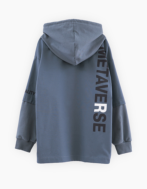 Жакет-рубашка с капюшоном для мальчика Жакет-рубашка с капюшоном для мальчика