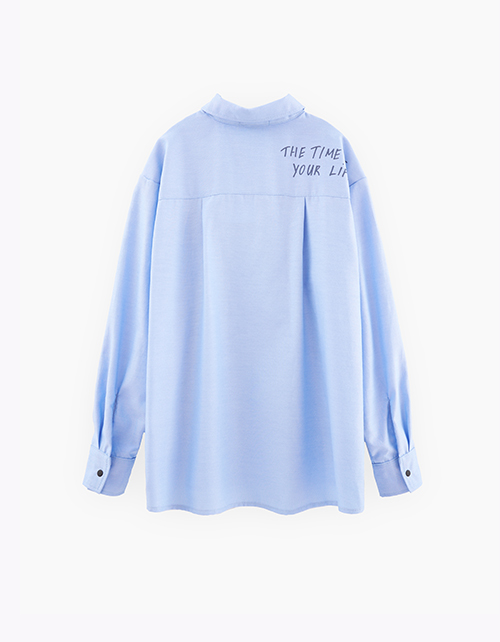 Светло-голубая рубашка для мальчика Светло-голубая рубашка для мальчика