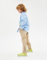 Светло-бежевые брюки для мальчика