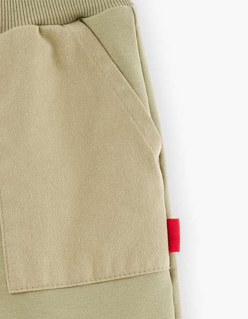 Шорты оттенка светлая олива для мальчика