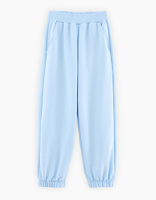 Голубые брюки для девочки