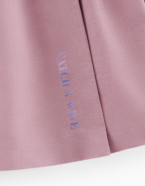 Юбка-шорты пепельно-розового оттенка