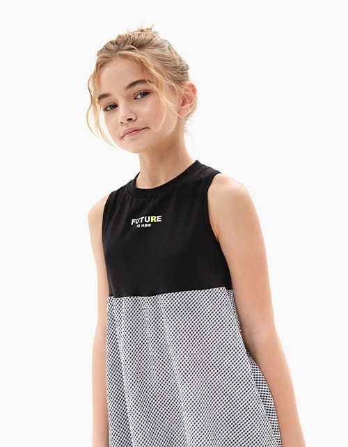 Клетчатое платье для девочки Клетчатое платье для девочки