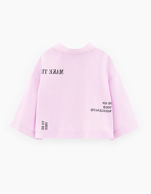 Кроп-рубашка для девочки Кроп-рубашка для девочки