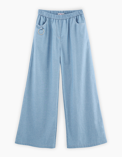 Джинсовые брюки для девочки