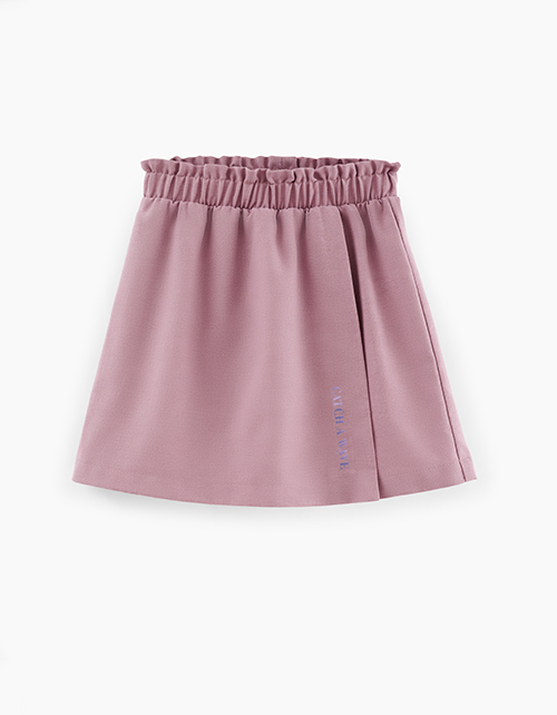 Юбка-шорты пепельно-розового оттенка