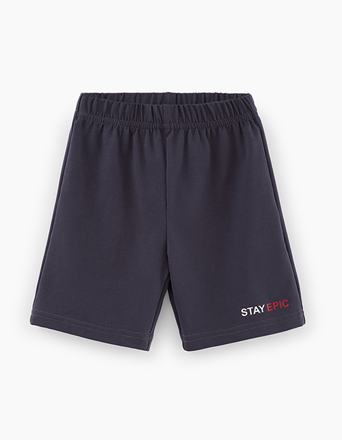 Шорты в оттенке графит для мальчика