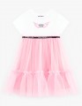 Платье нежного оттенка помадный розовый для девочки