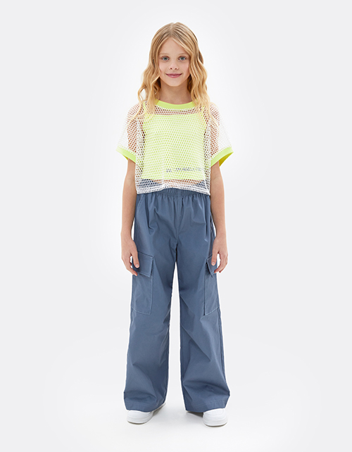 Футболка с сеткой для девочки