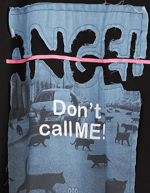 Чёрное платье-футболка для девочки