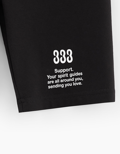 Чёрные шорты-велосипедки для девочки