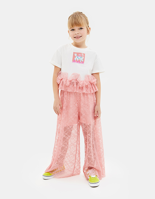 Нарядные брюки для девочки