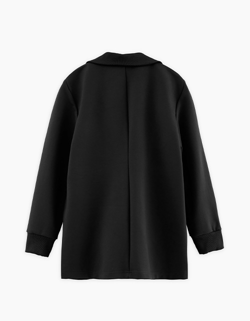 Чёрный школьный жакет для девочки Чёрный школьный жакет для девочки