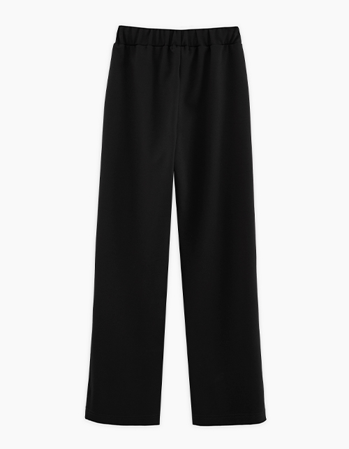 Прямые чёрные брюки для девочки