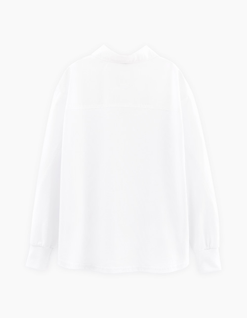 Дизайнерская школьная белая блузка для девочки Дизайнерская школьная белая блузка для девочки