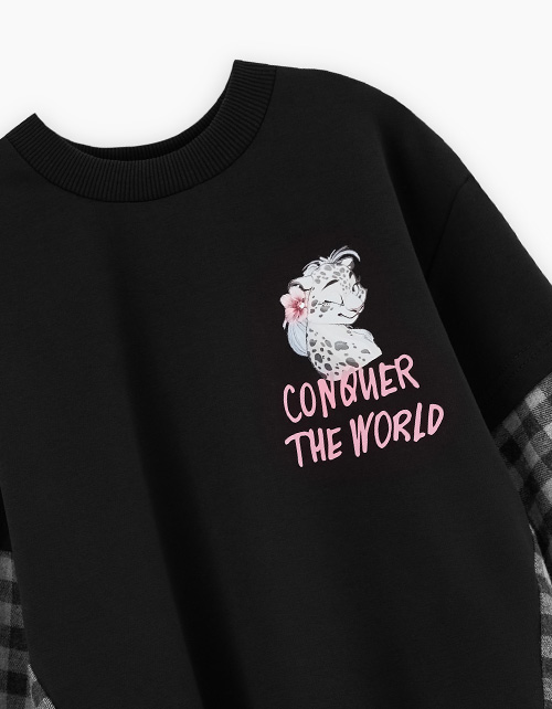 Стильное платье для девочки Стильное платье для девочки