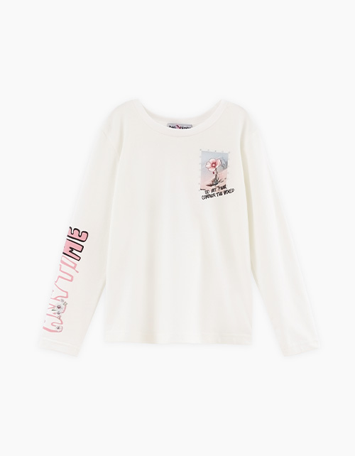 Универсальный лонгслив для девочки