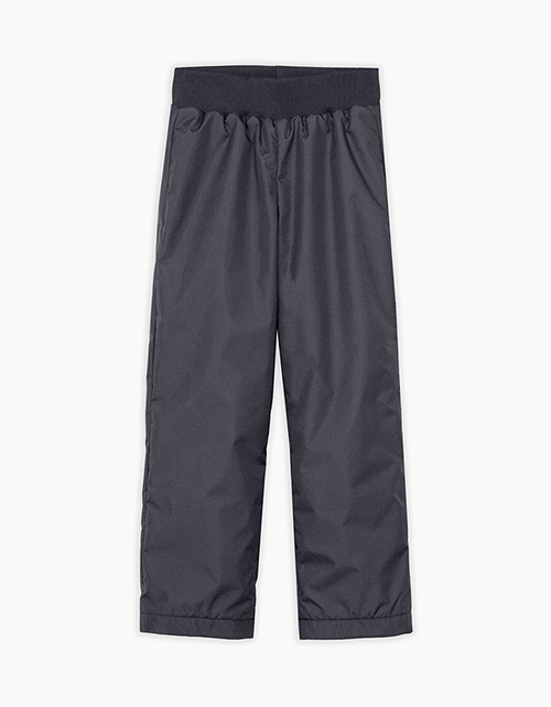 Графитовые брюки на флисе для мальчика