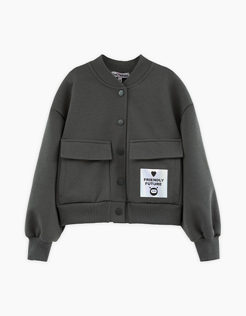 Жакет-бомбер для девочки Жакет-бомбер для девочки