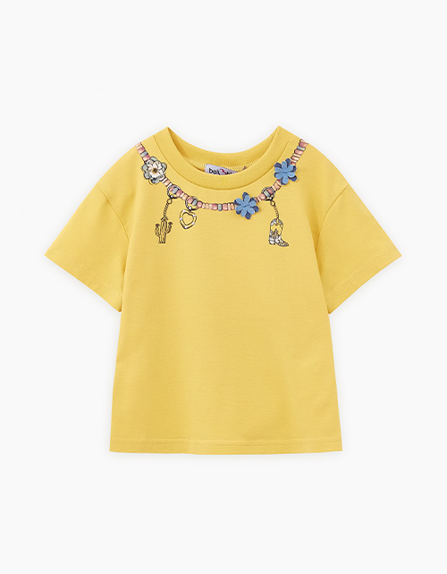 Яркая футболка для девочки