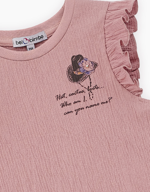 Дизайнерская футболка для девочки