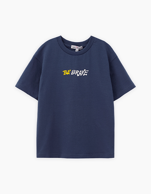 Футболка оттенка деним для мальчика