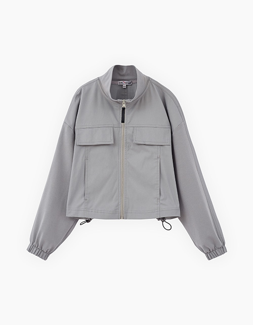 Жакет в утилитарном стиле для девочки