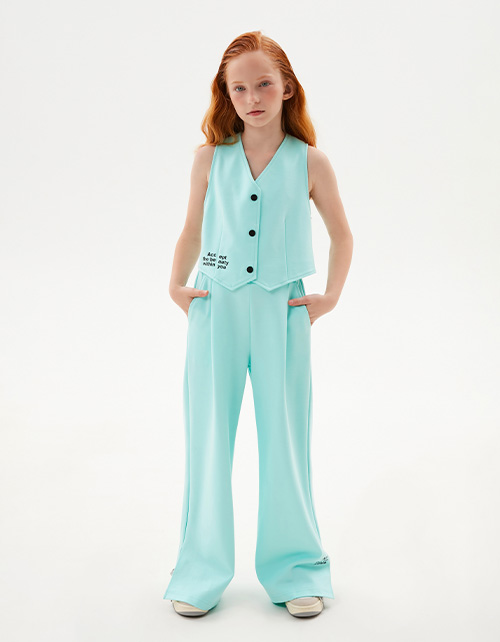 Брюки широкие для девочки