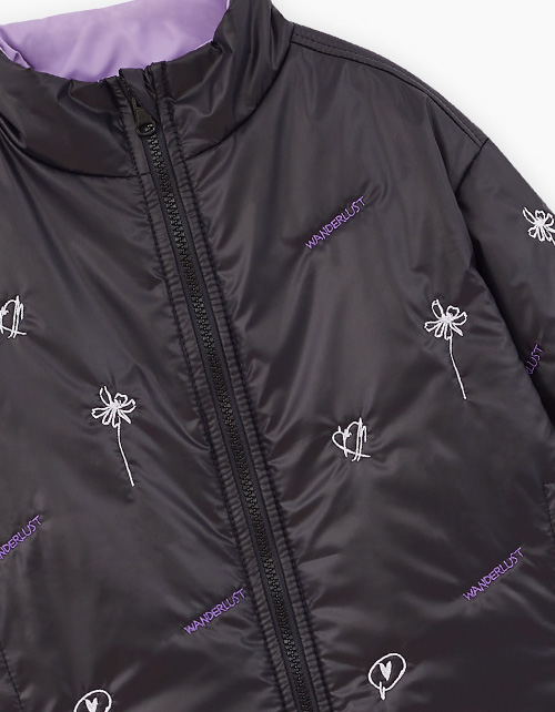 Куртка двухсторонняя для девочки