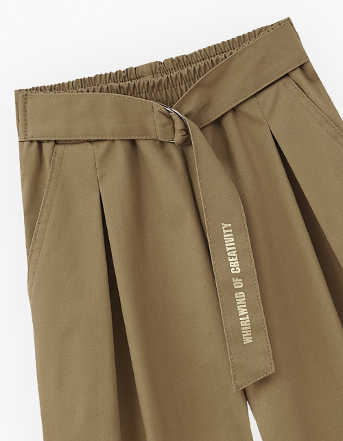 Широкие брюки для девочки