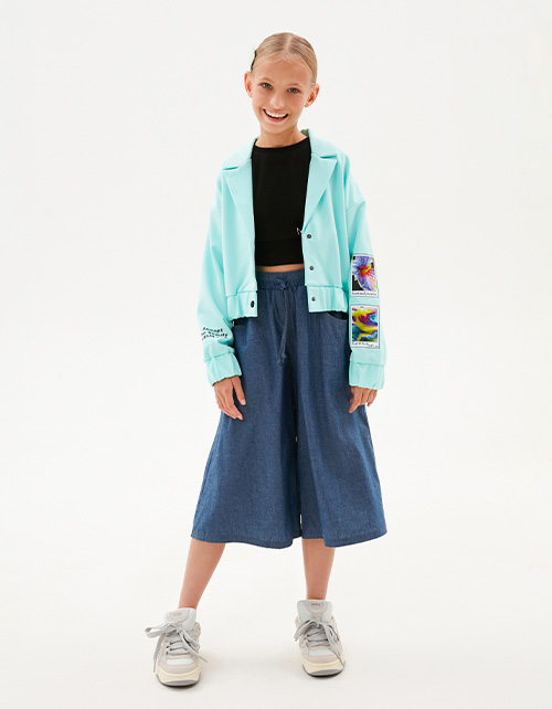 Шорты-бермуды для девочки