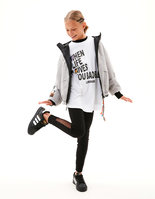 Куртка двухсторонняя для девочки