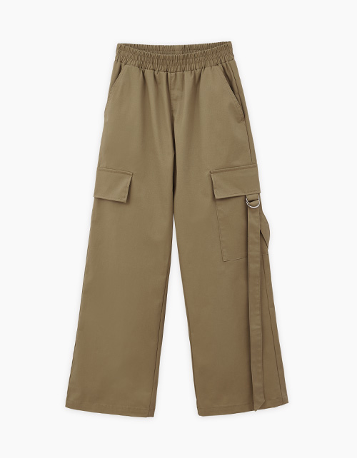 Брюки карго для девочки