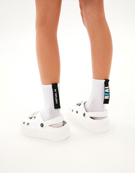 Белые носки для мальчика