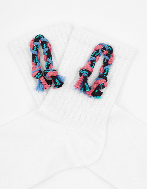 Белые носки для девочки