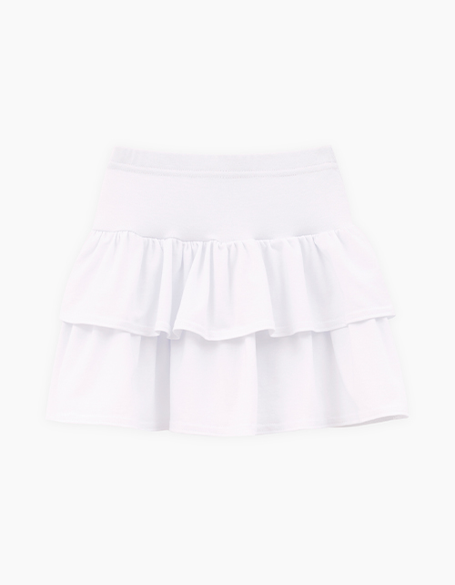 Белая юбка для девочки