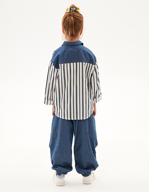 Брюки карго для девочки