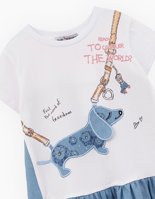 Стильное платье для девочки