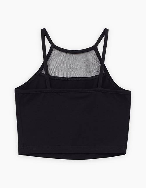 Чёрный топ для девочки