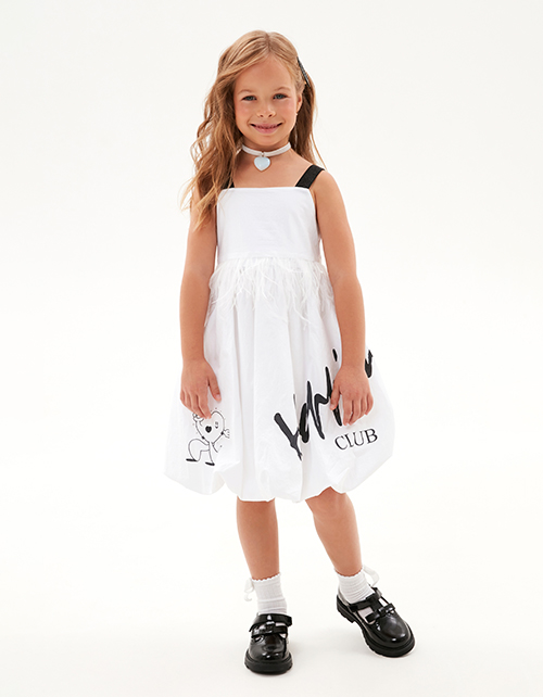 Белое платье для девочки Белое платье для девочки