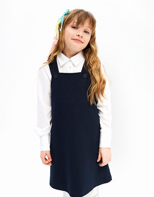 Белая блузка для девочки Белая блузка для девочки