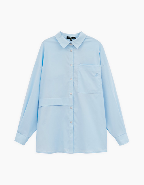 Голубая блузка для девочки Голубая блузка для девочки