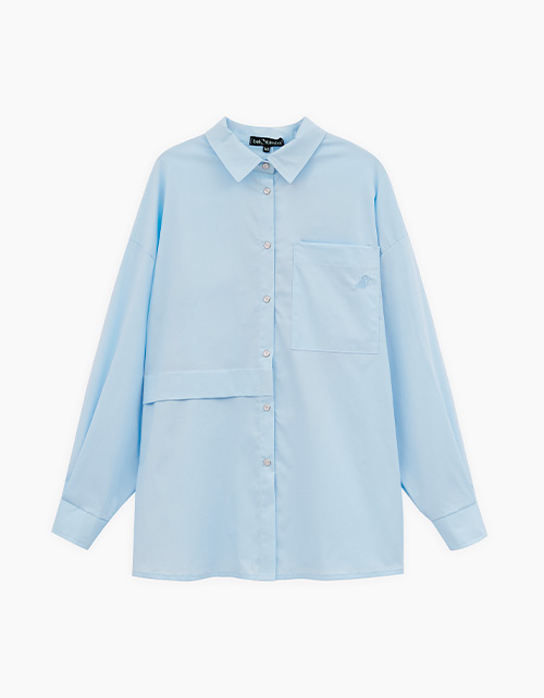 Голубая блузка для девочки Голубая блузка для девочки