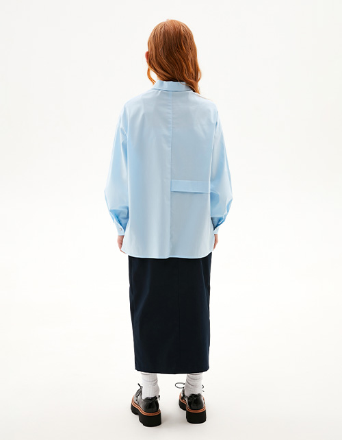 Голубая блузка для девочки Голубая блузка для девочки