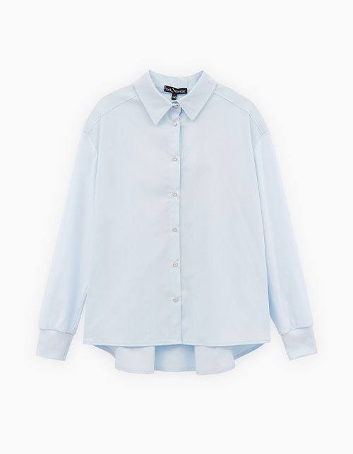 Голубая блузка для девочки