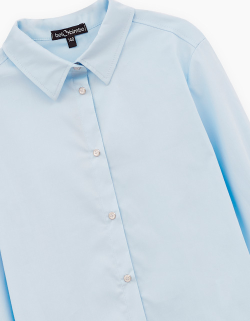 Голубая блузка для девочки Голубая блузка для девочки