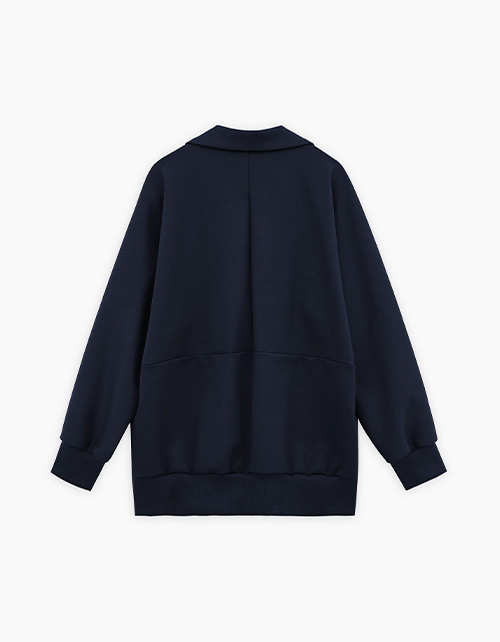 Тёмно-синий жакет для девочки