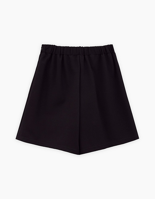 Чёрная юбка-шорты для девочки