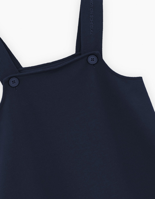 Тёмно-синий сарафан для девочки Тёмно-синий сарафан для девочки