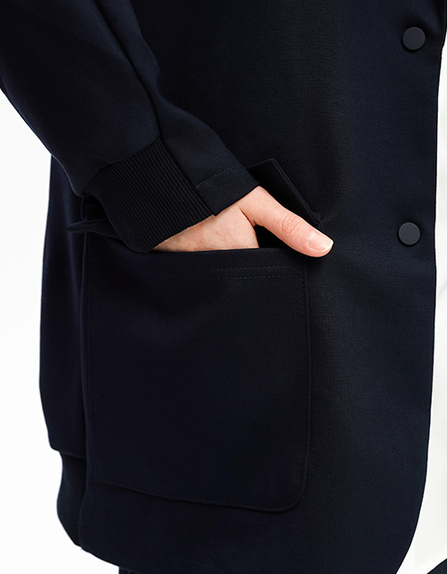 Тёмно-синий жакет для девочки Тёмно-синий жакет для девочки